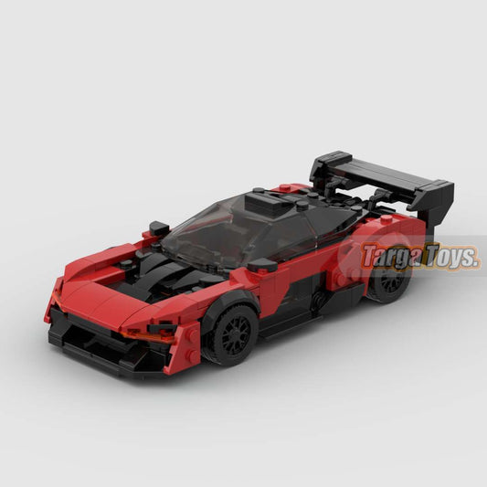 McLaren Senna GTR made from lego building blocks