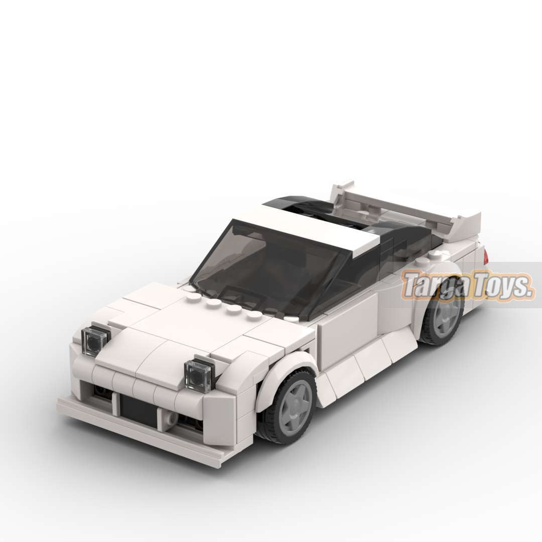 Image of Nissan 240SX S13 - Lego Building Blocks by Targa Toys