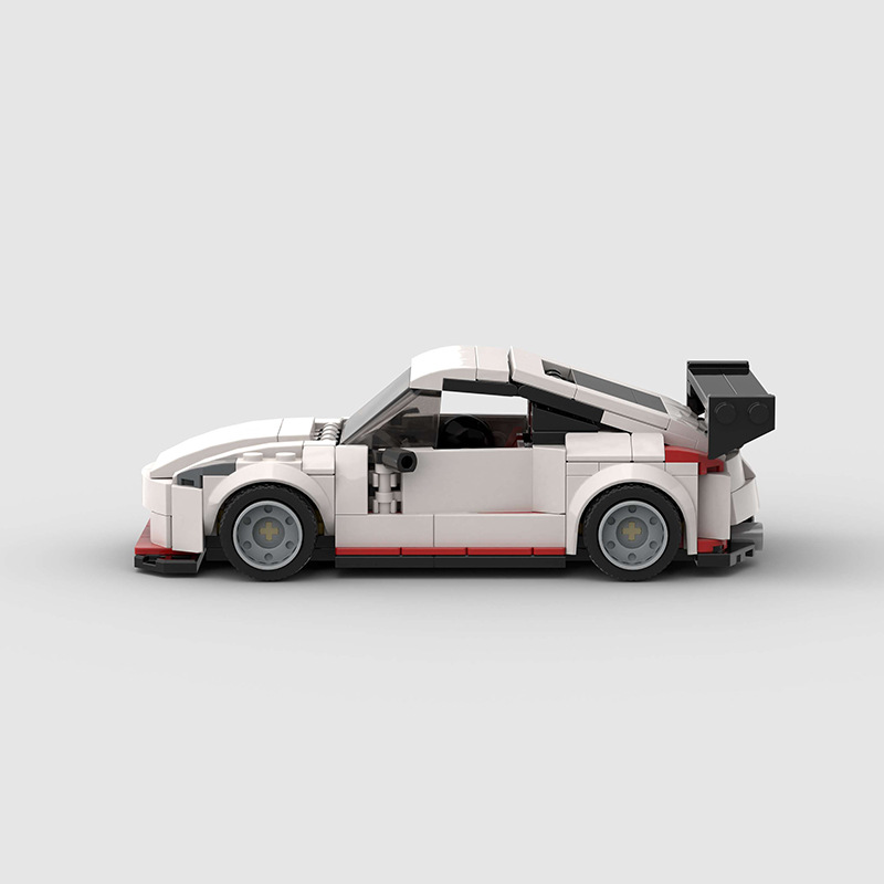 Nissan 370Z JDM made from lego building blocks