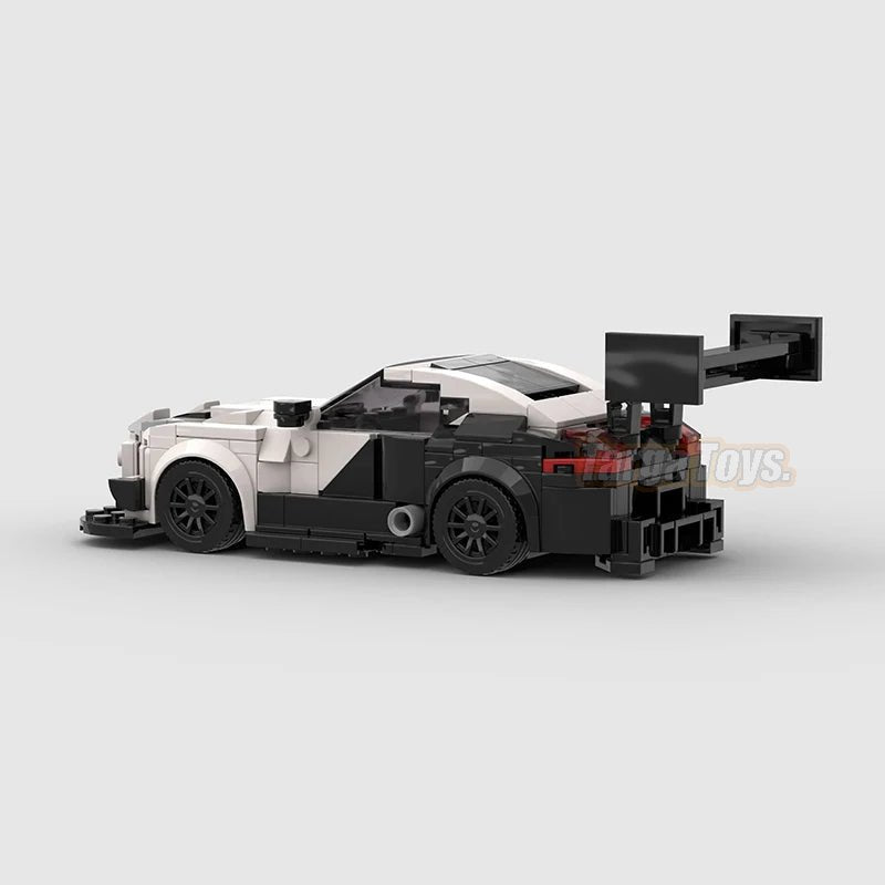 Nissan 370z Time Attack made from lego building blocks