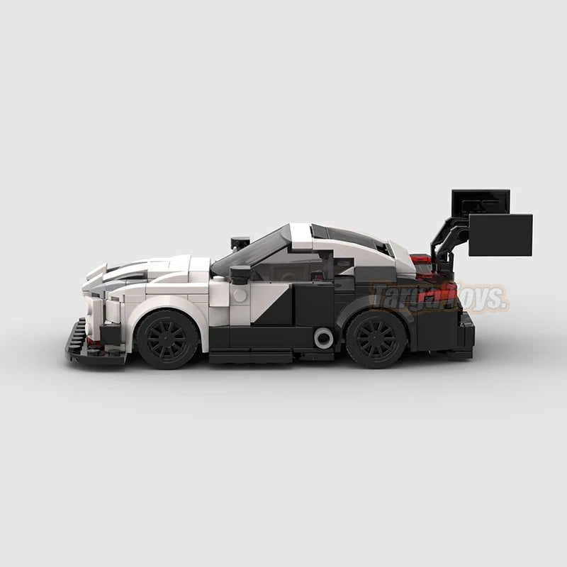 Nissan 370z Time Attack made from lego building blocks