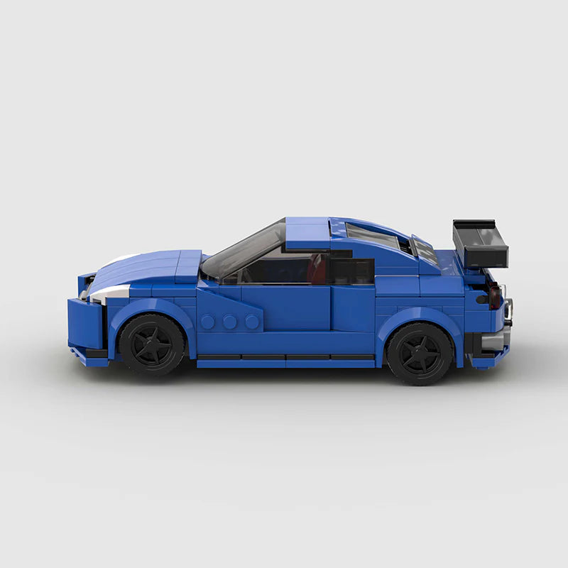 Nissan GTR R35 Nismo made from lego building blocks