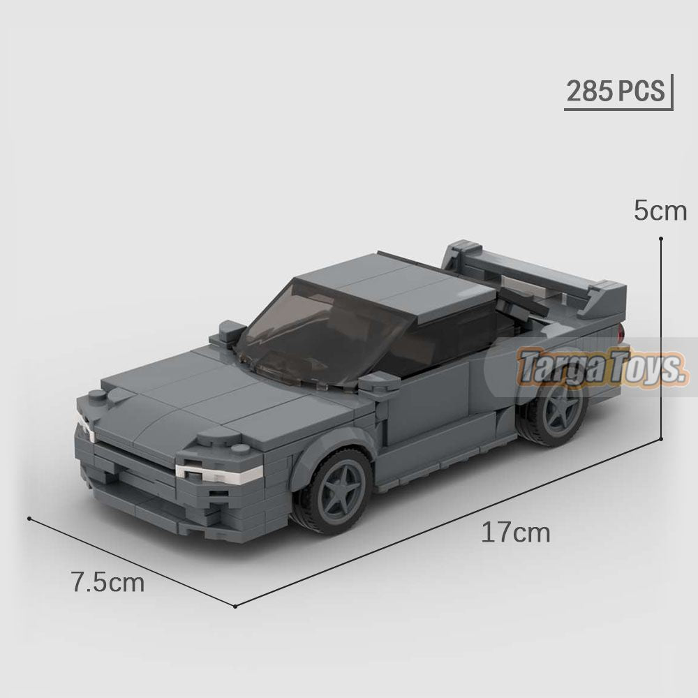 Nissan R32 Skyline GT-R made from lego building blocks