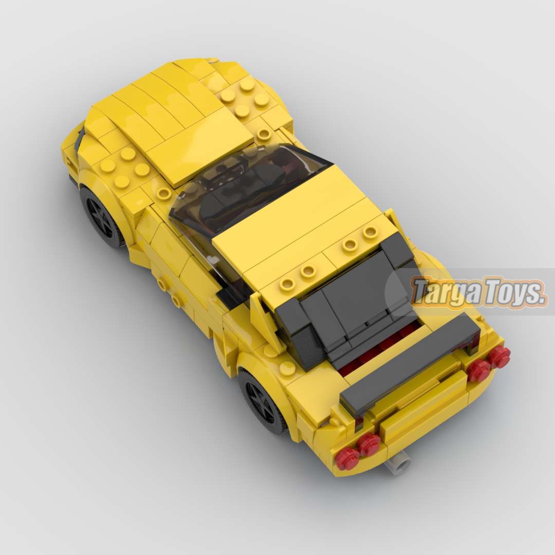 Nissan R32 Skyline GT-R made from lego building blocks