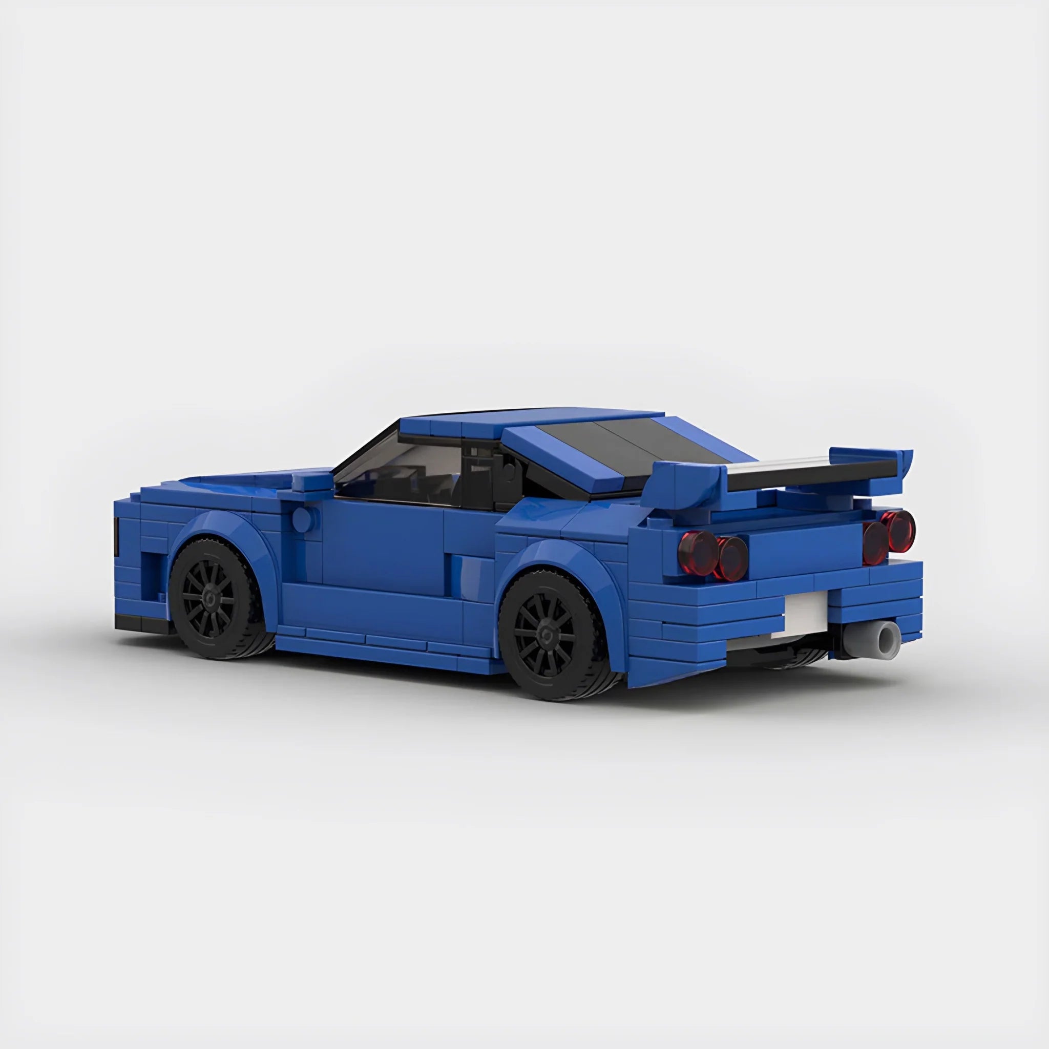 Nissan Skyline GT-R R34 made from lego building blocks