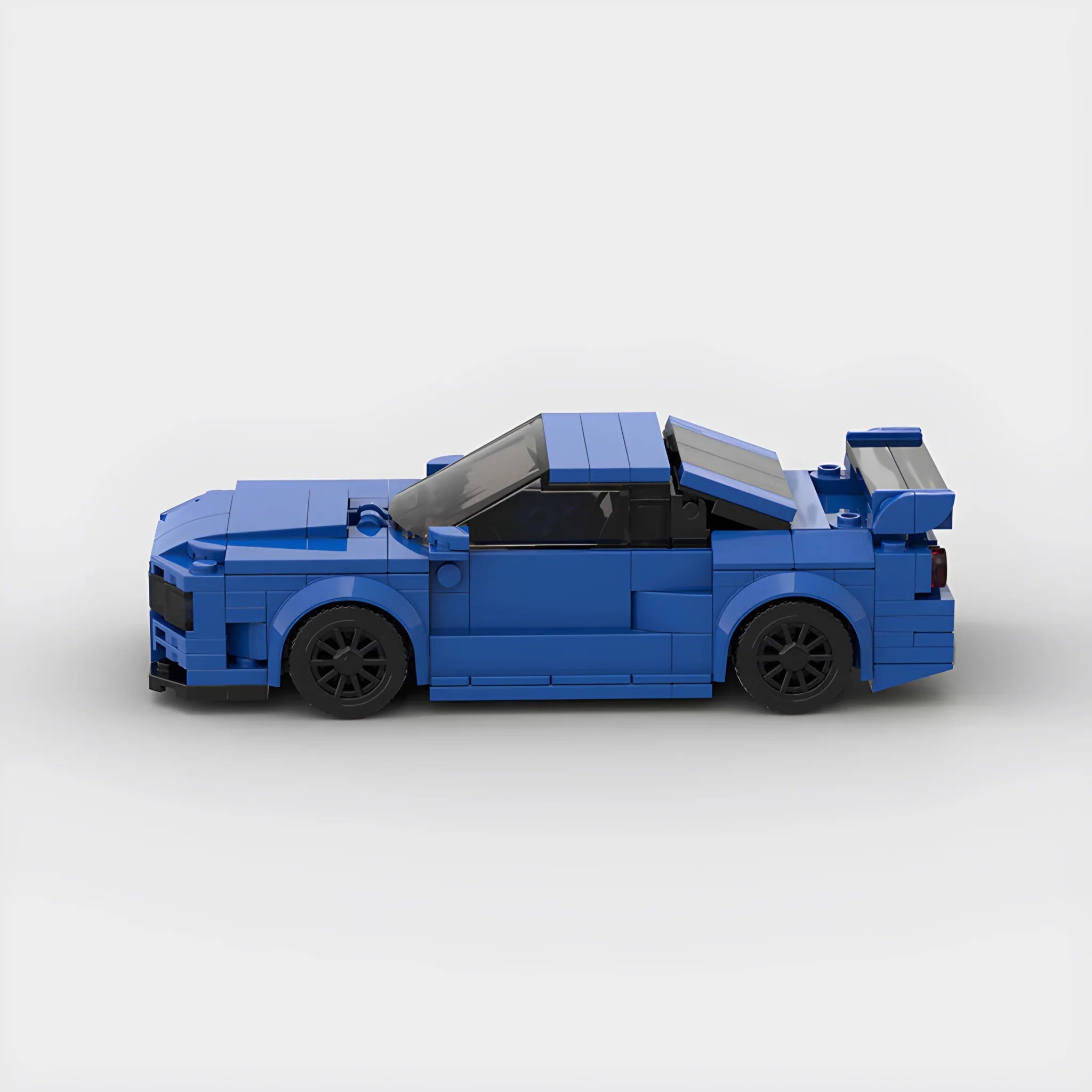 Nissan Skyline GT-R R34 made from lego building blocks