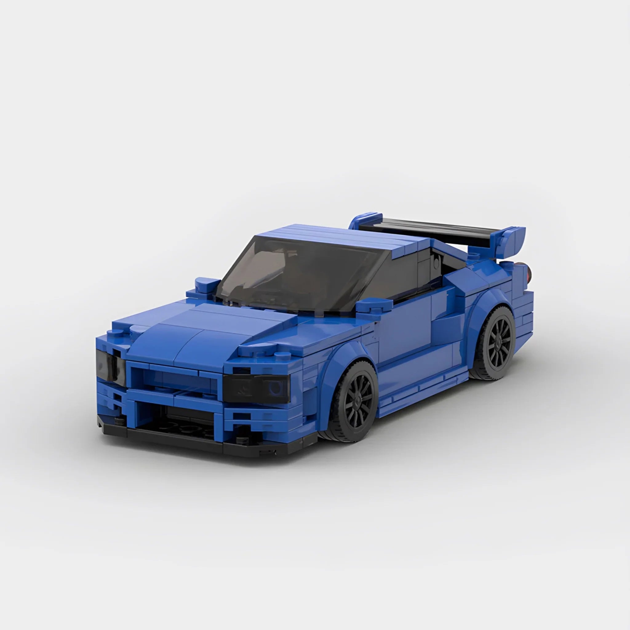 Image of Nissan Skyline GT-R R34 - Lego Building Blocks by Targa Toys