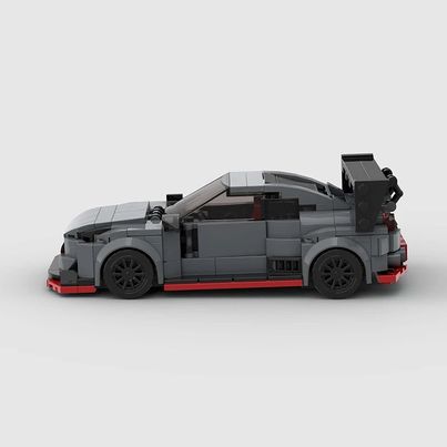 Nissan Skyline GT-R R35 Liberty Walk made from lego building blocks