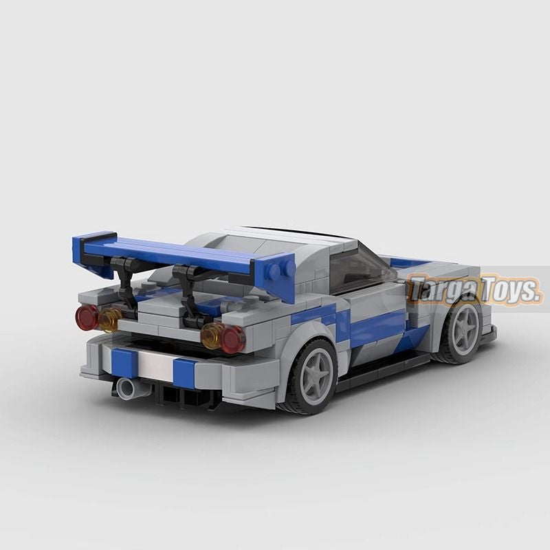 Nissan Skyline R34 | Fast & Furious made from lego building blocks