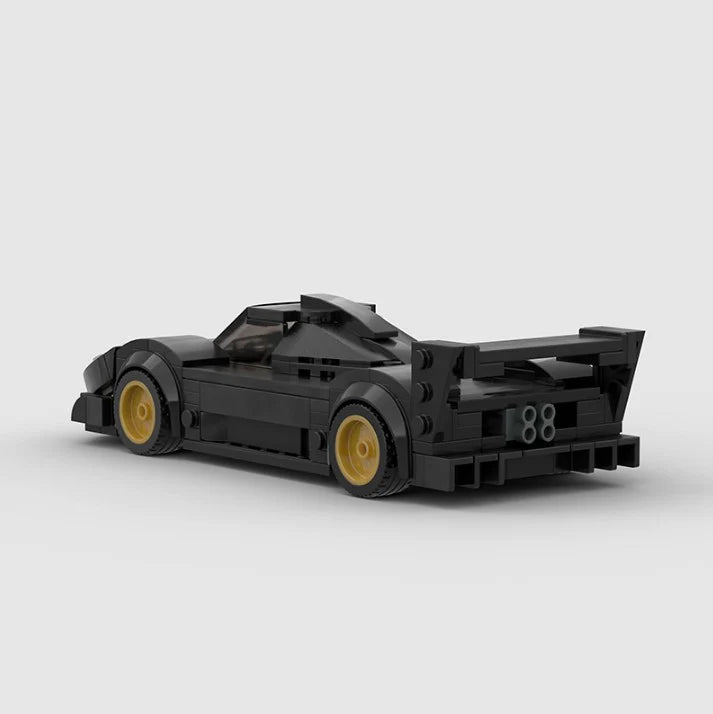 Pagani Zonda R made from lego building blocks