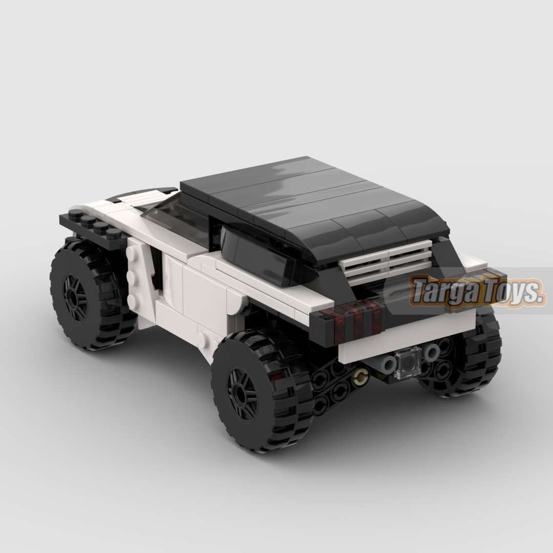 Peugeot 3008 DKR made from lego building blocks