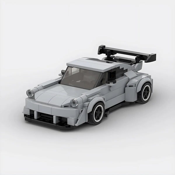 Lego Porsche 911 RWB Grey - Building Blocks Set | Targa Toys