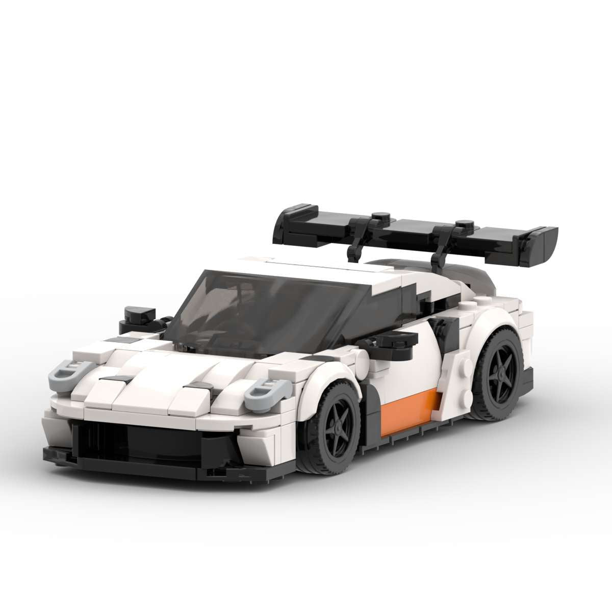 Image of Porsche 911 992 GT3RS - Lego Building Blocks by Targa Toys