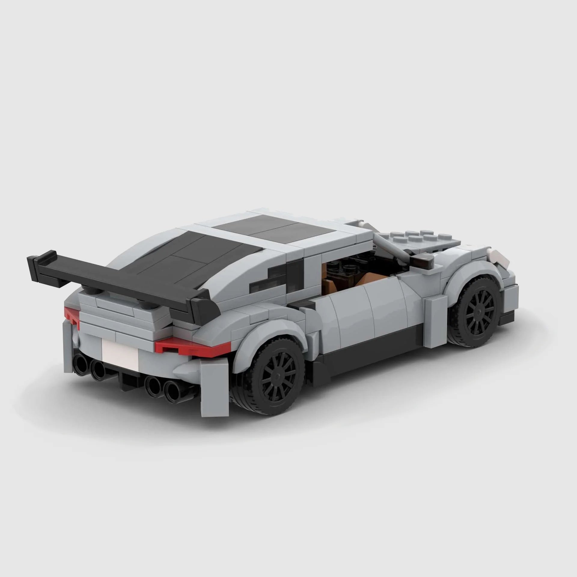 Porsche 911 992 Techart GT made from lego building blocks