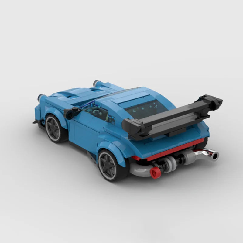 Image of Porsche 911 993 Turbo Liberty Walk - Lego Building Blocks by Targa Toys