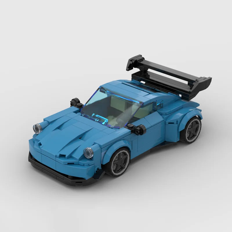 Image of Porsche 911 993 Turbo Liberty Walk - Lego Building Blocks by Targa Toys