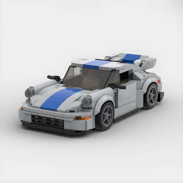 Image of Porsche 911 Carrera RS Mirage - Lego Building Blocks by Targa Toys