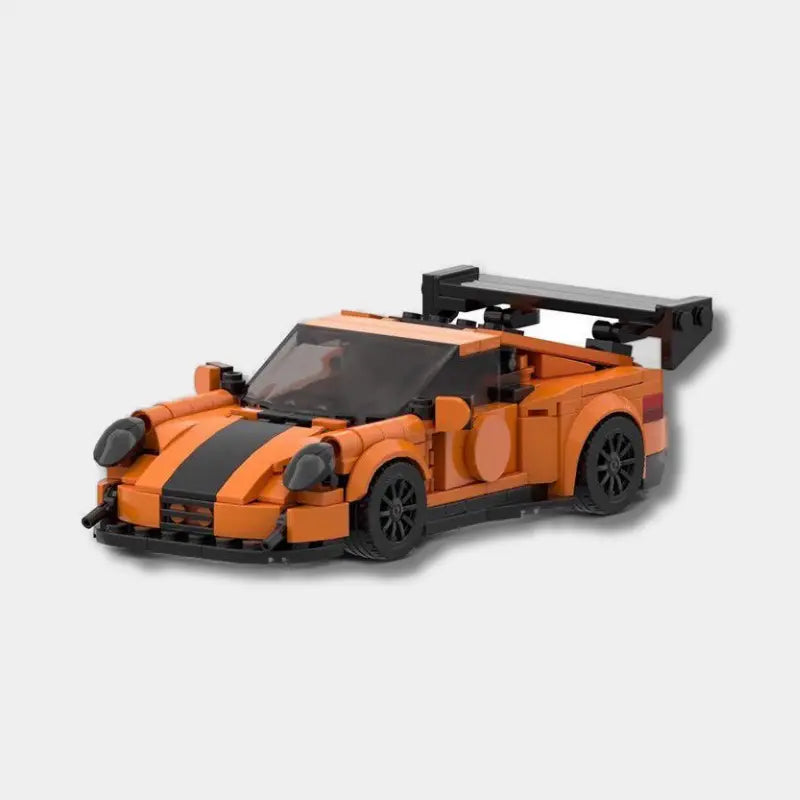 Image of Porsche 911 GT2rs Orange - Lego Building Blocks by Targa Toys