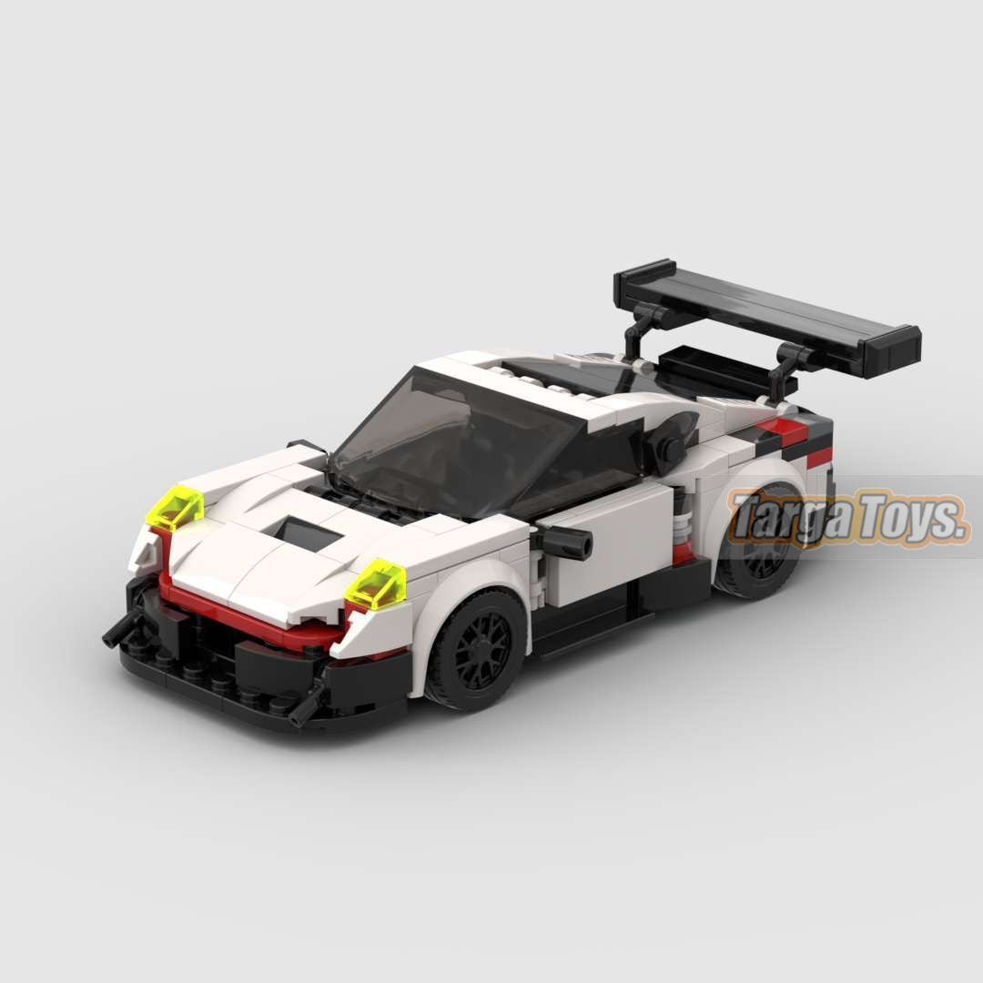 Image of Porsche 911 GT3 RSR - Lego Building Blocks by Targa Toys