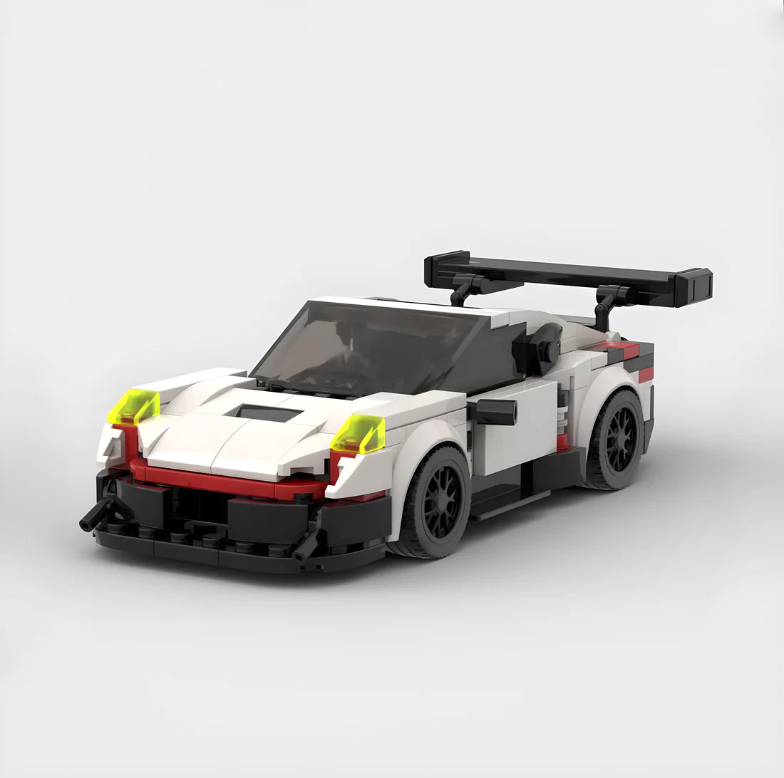 Image of Porsche 911 GT3 RSR - Lego Building Blocks by Targa Toys