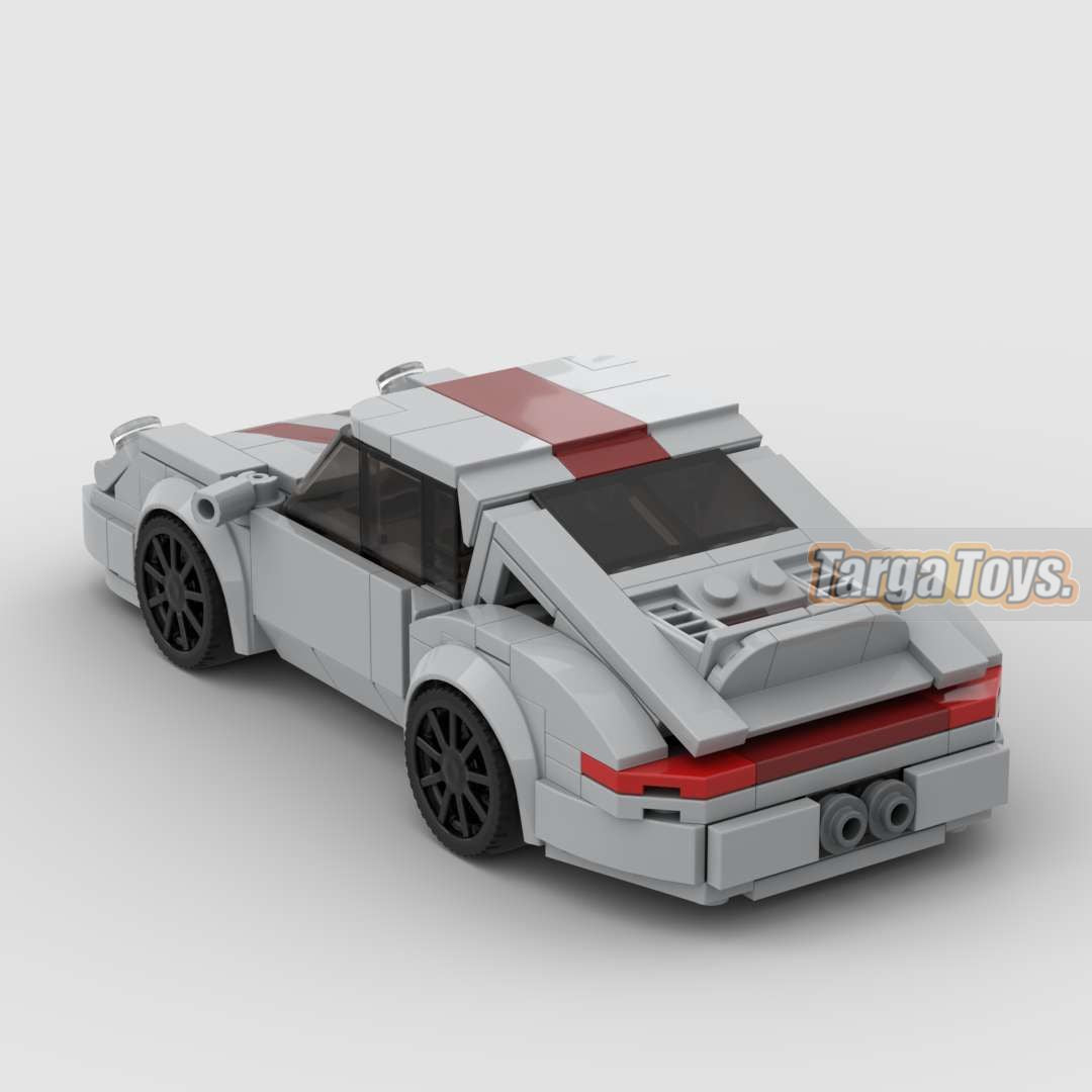 Porsche 911 Gunther Werks 993 made from lego building blocks