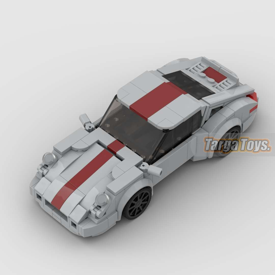 Porsche 911 Gunther Werks 993 made from lego building blocks