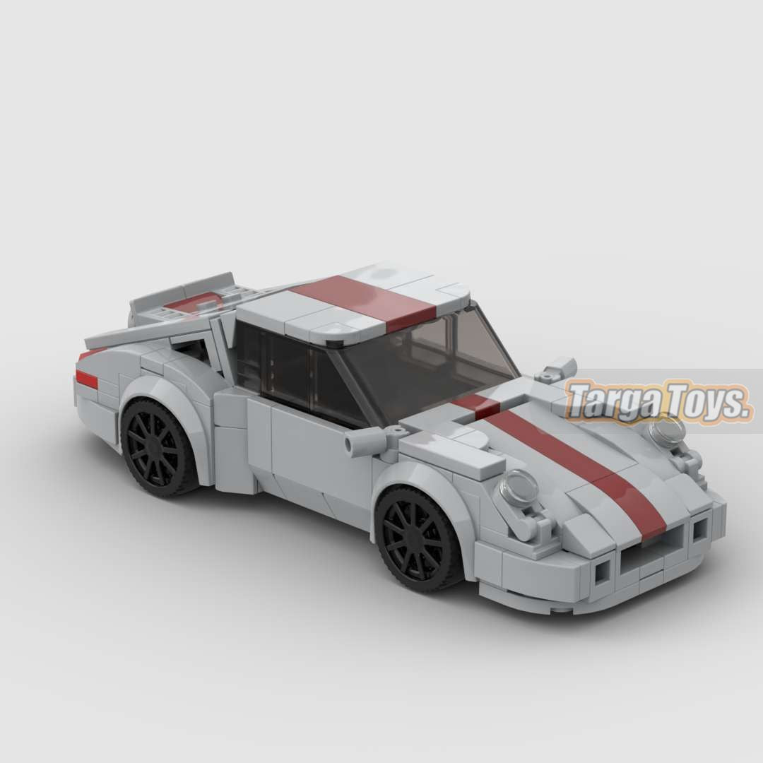 Porsche 911 Gunther Werks 993 made from lego building blocks