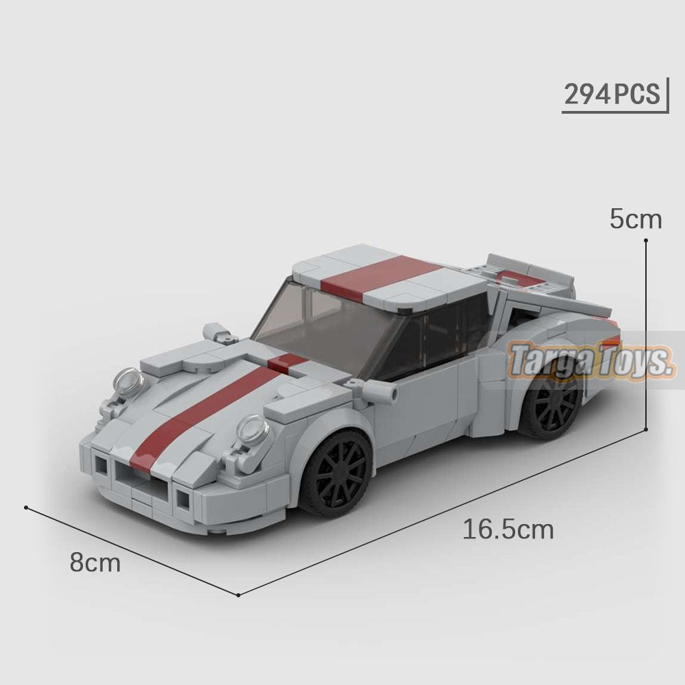 Porsche 911 Gunther Werks 993 made from lego building blocks