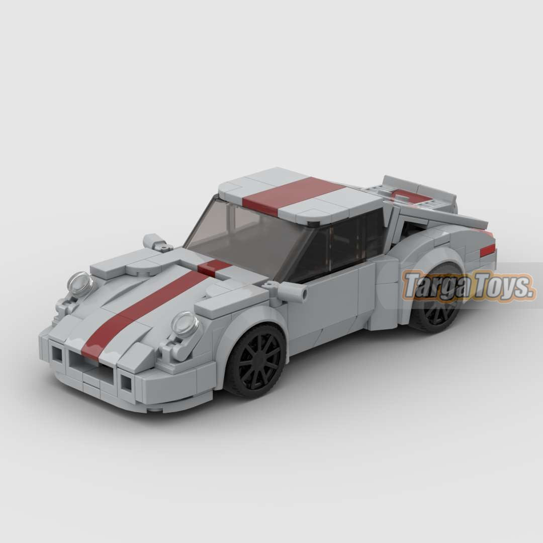 Image of Porsche 911 Gunther Werks 993 - Lego Building Blocks by Targa Toys