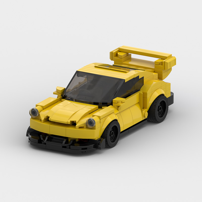 Porsche 911 RWB Widebody - Targa Toys - Lego building set