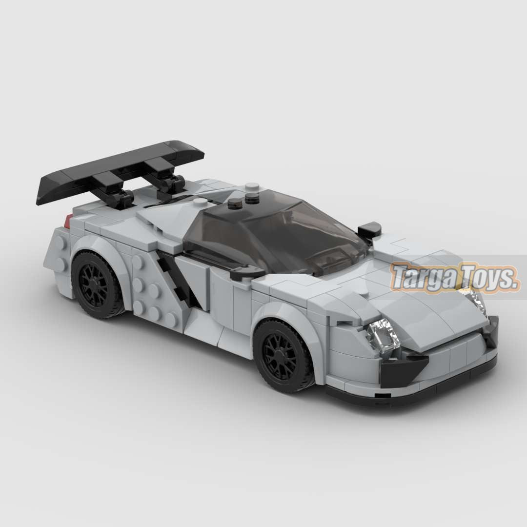 Porsche 918 Spyder 2013 made from lego building blocks