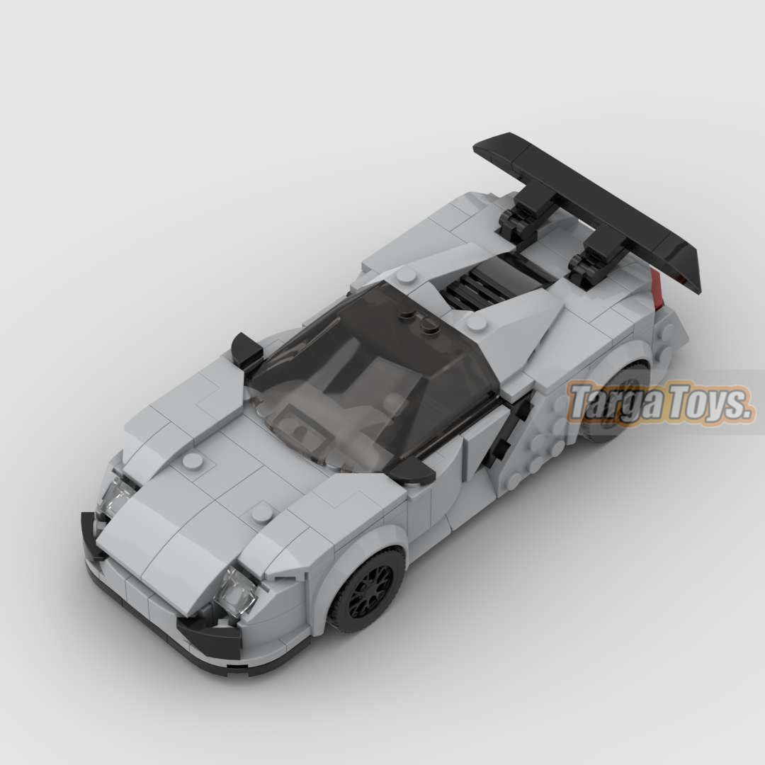 Porsche 918 Spyder 2013 made from lego building blocks