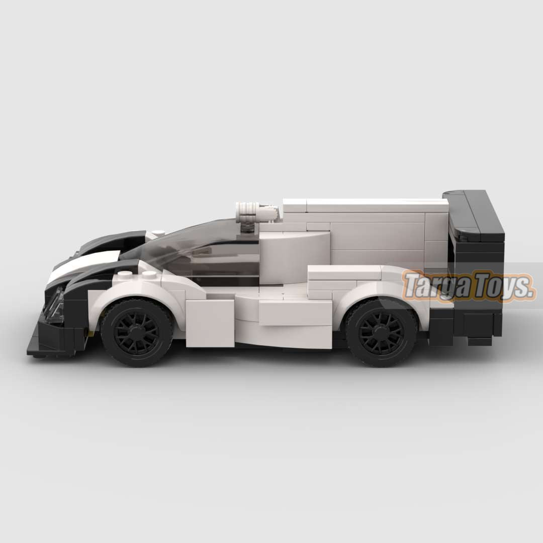 Porsche 919 Hybrid 8 Stud made from lego building blocks