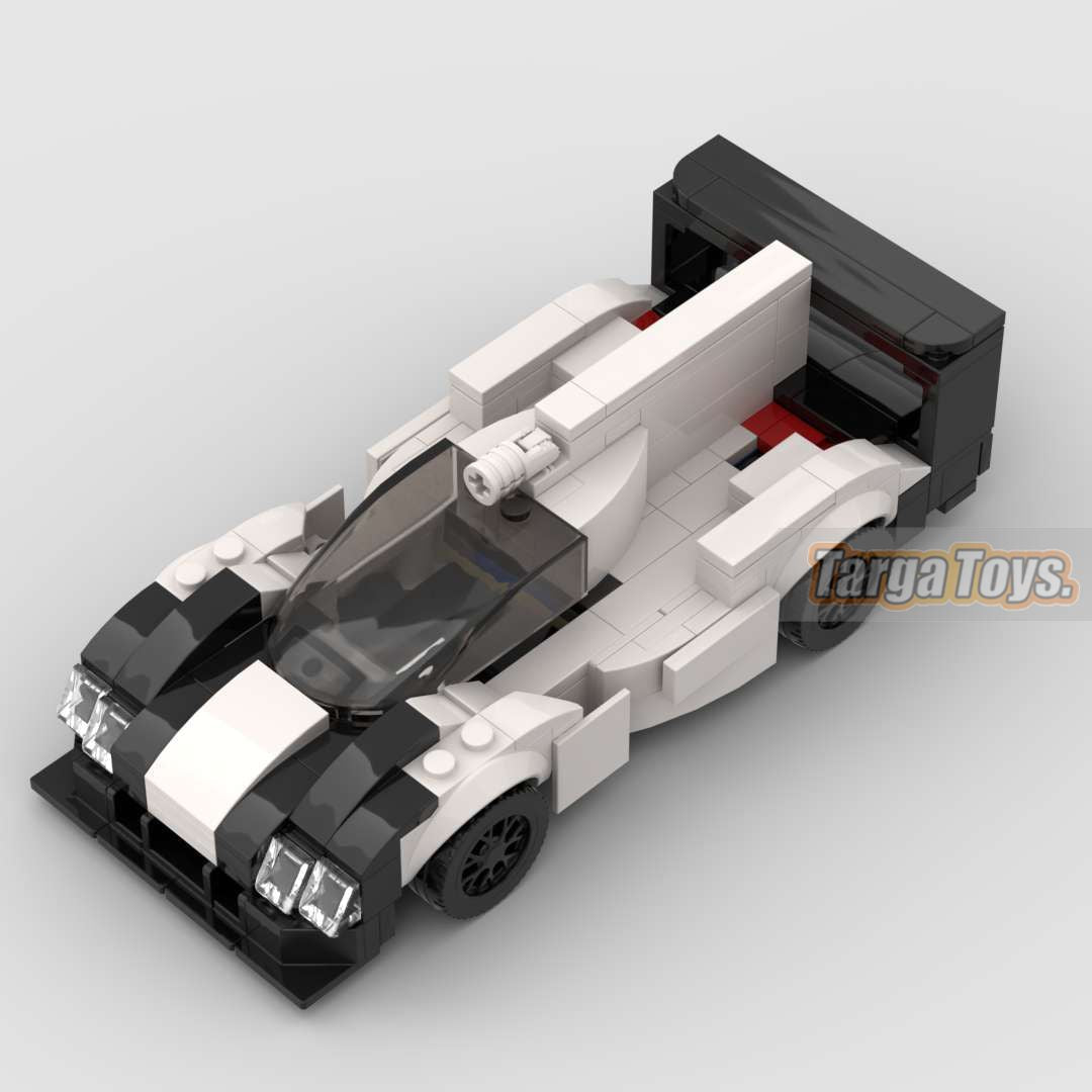 Porsche 919 Hybrid 8 Stud made from lego building blocks