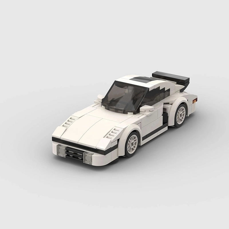 Image of Porsche 930 Flat Nose - Lego Building Blocks by Targa Toys