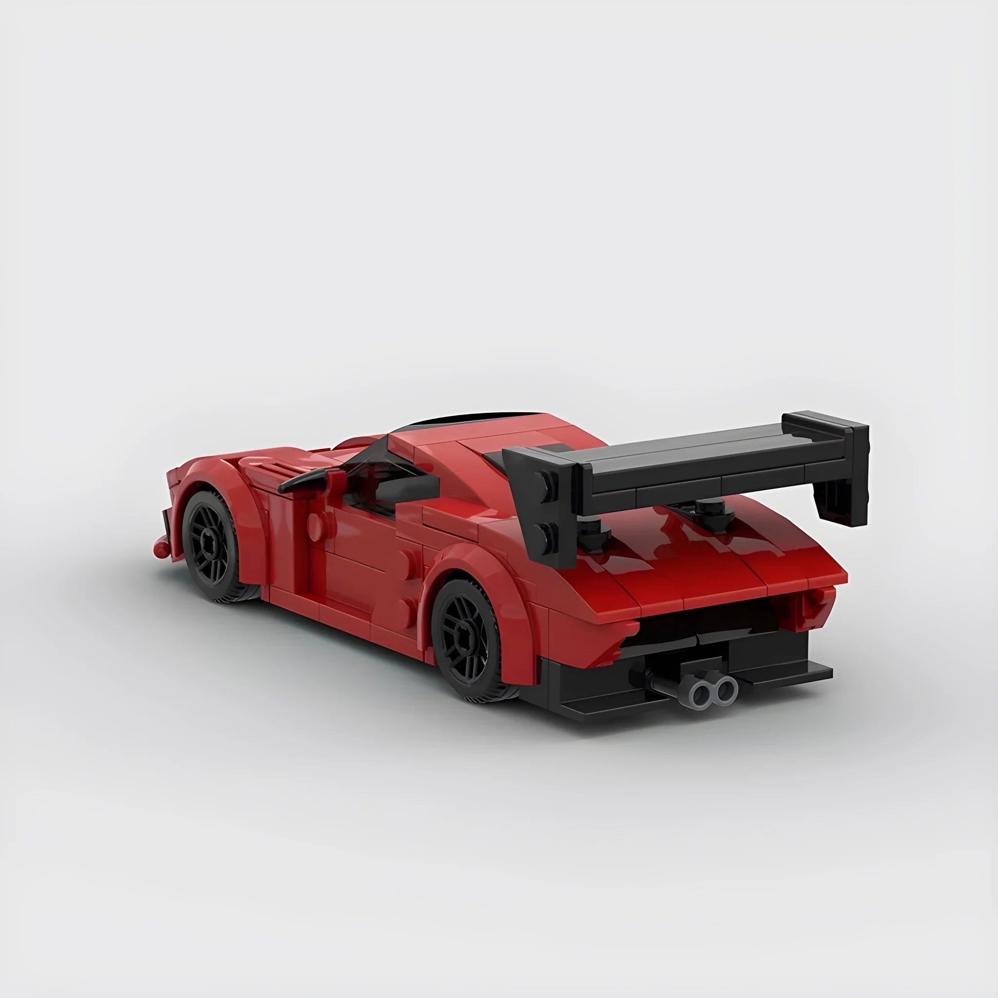 Porsche 935 made from lego building blocks