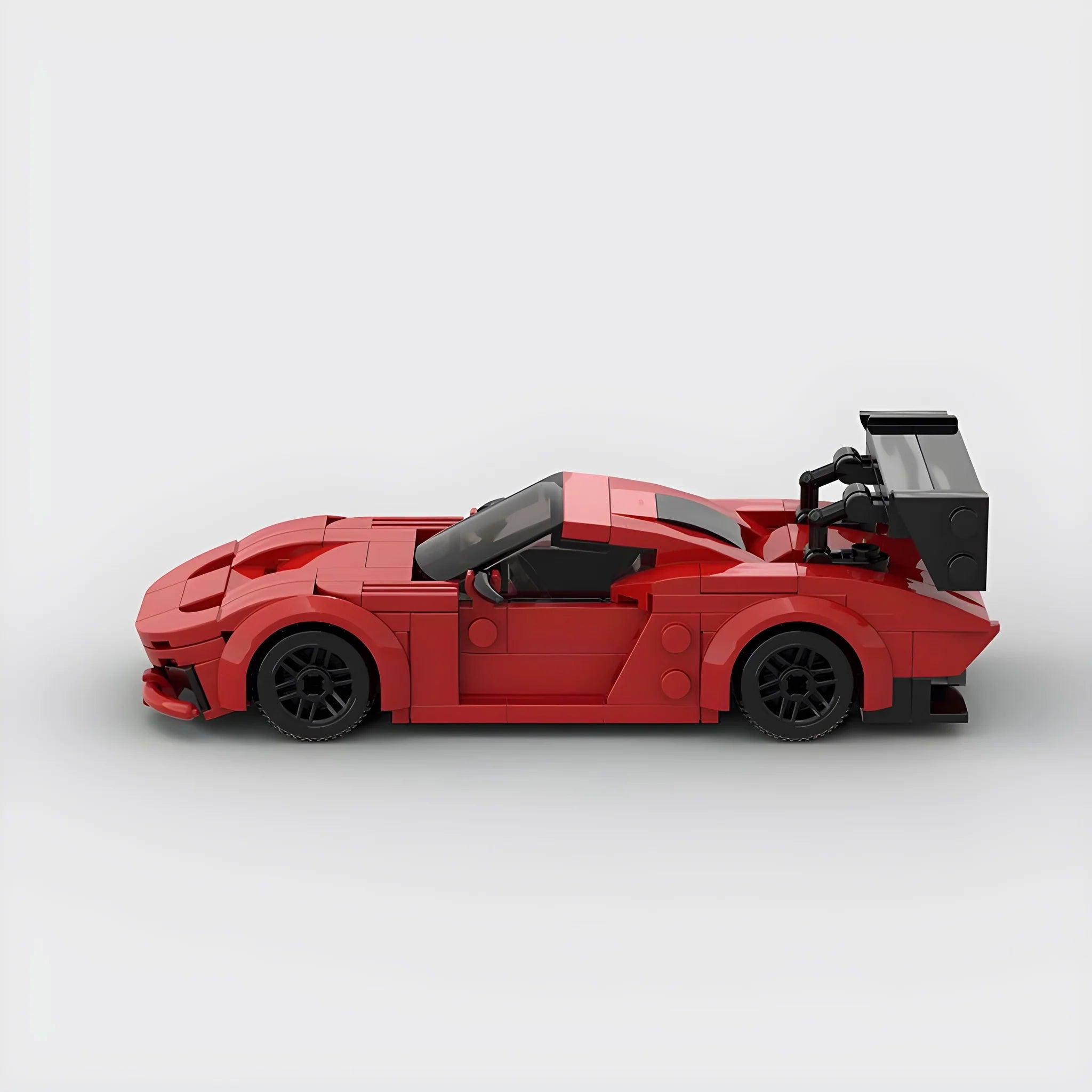 Porsche 935 made from lego building blocks