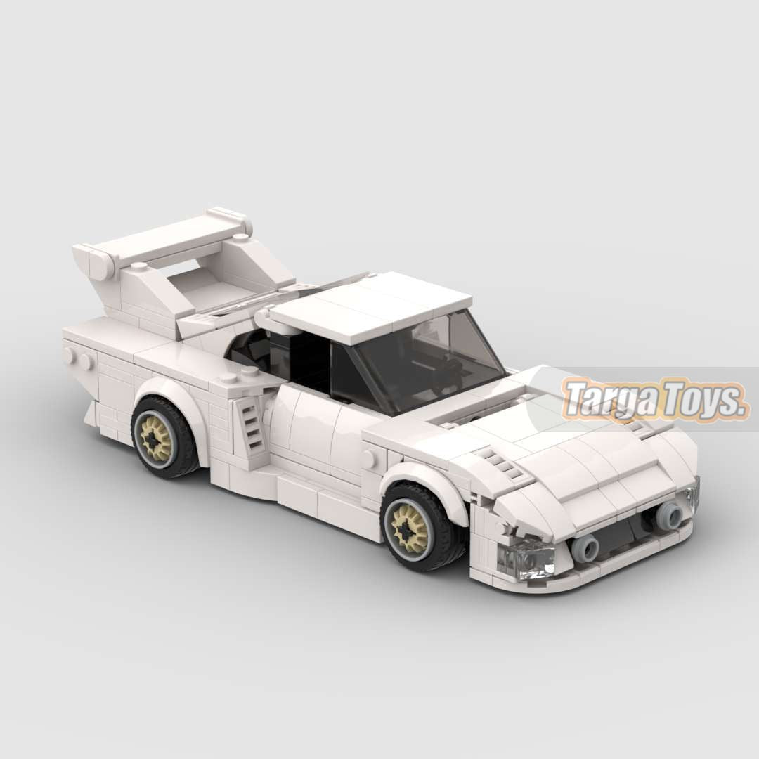 Porsche 935 K3 made from lego building blocks