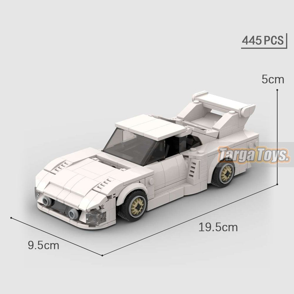 Porsche 935 K3 made from lego building blocks