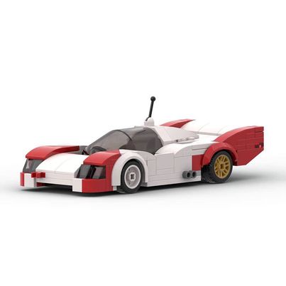 Image of Porsche 956 Le Mans 1983 - Lego Building Blocks by Targa Toys