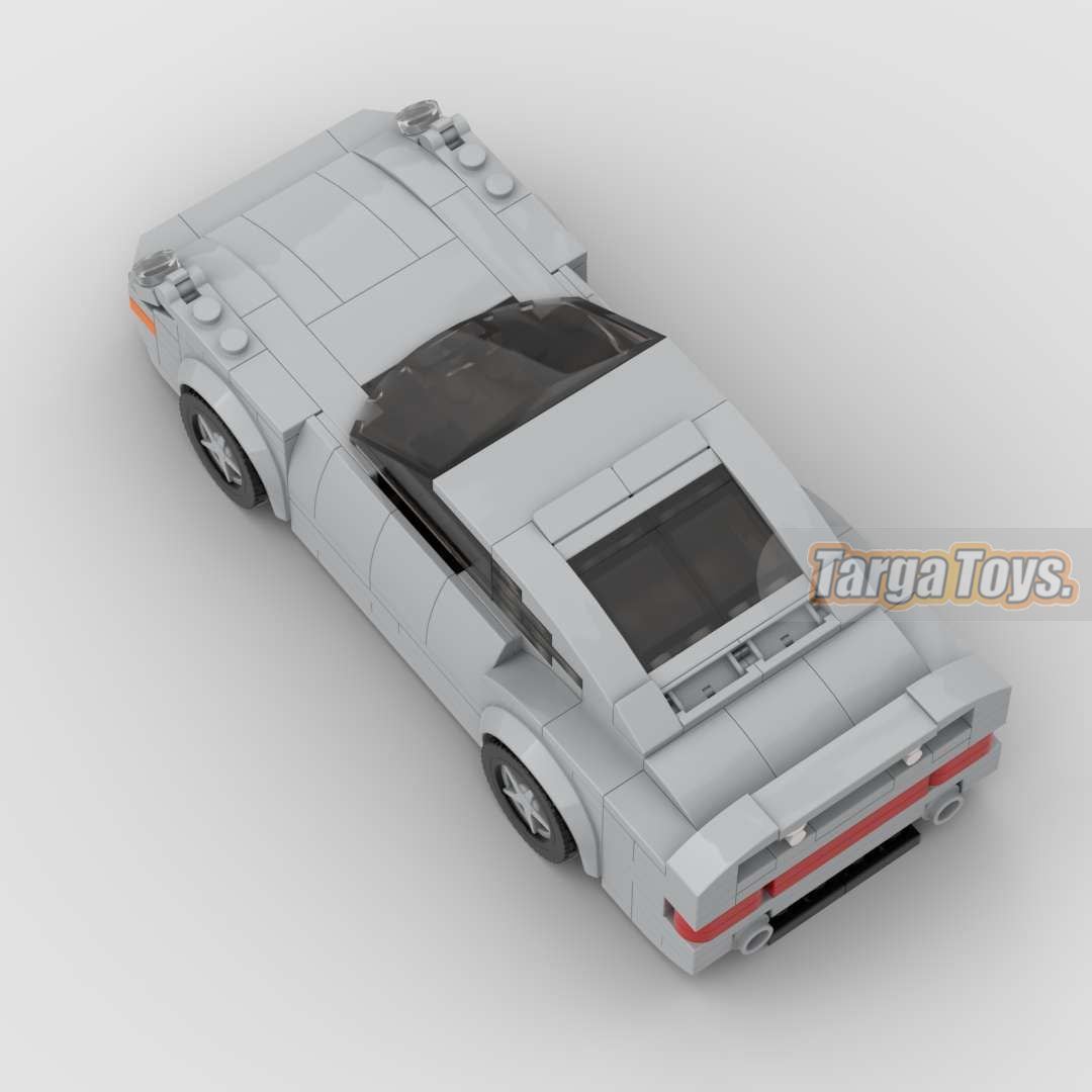 Porsche 959 made from lego building blocks