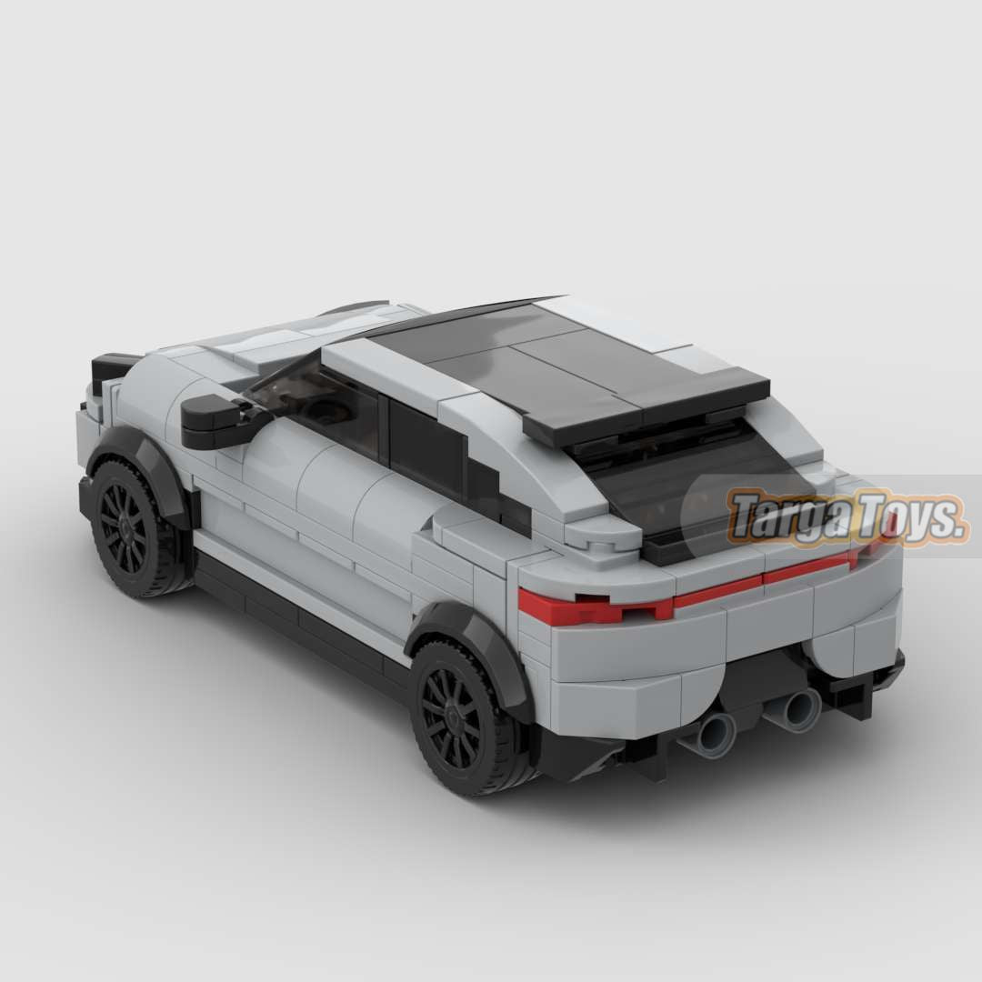 Porsche Cayenne GTS 2023 made from lego building blocks