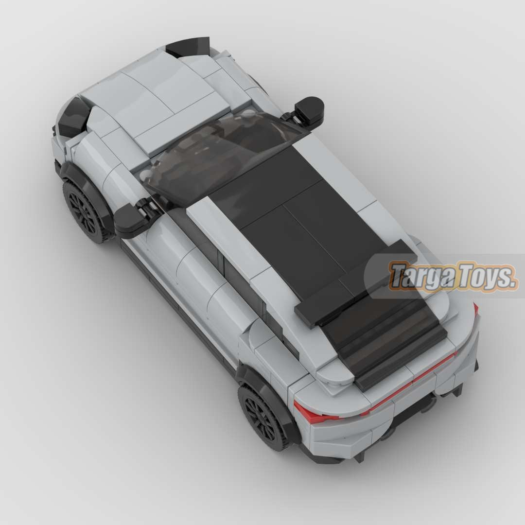 Porsche Cayenne GTS 2023 made from lego building blocks