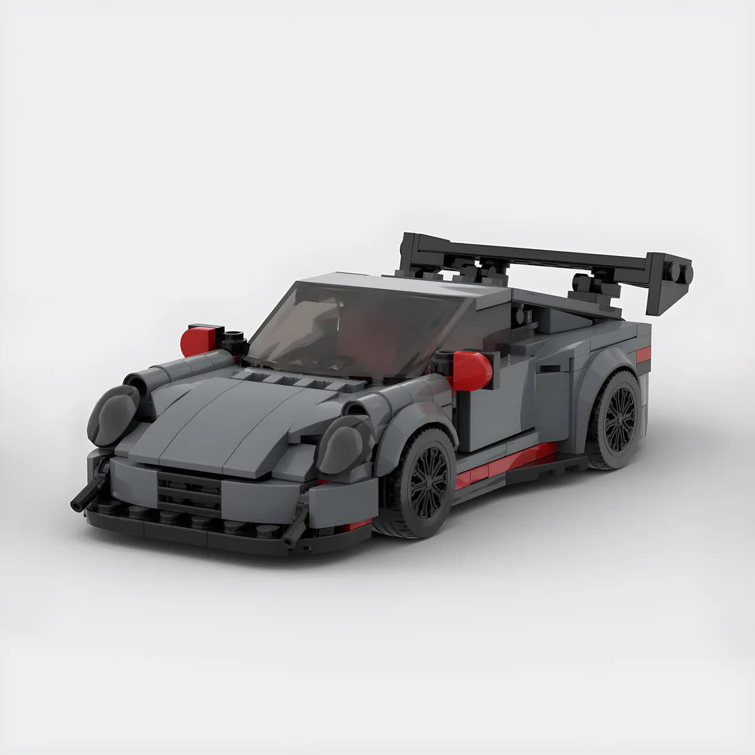 Image of Porsche GT3 RS Grey Edition - Lego Building Blocks by Targa Toys