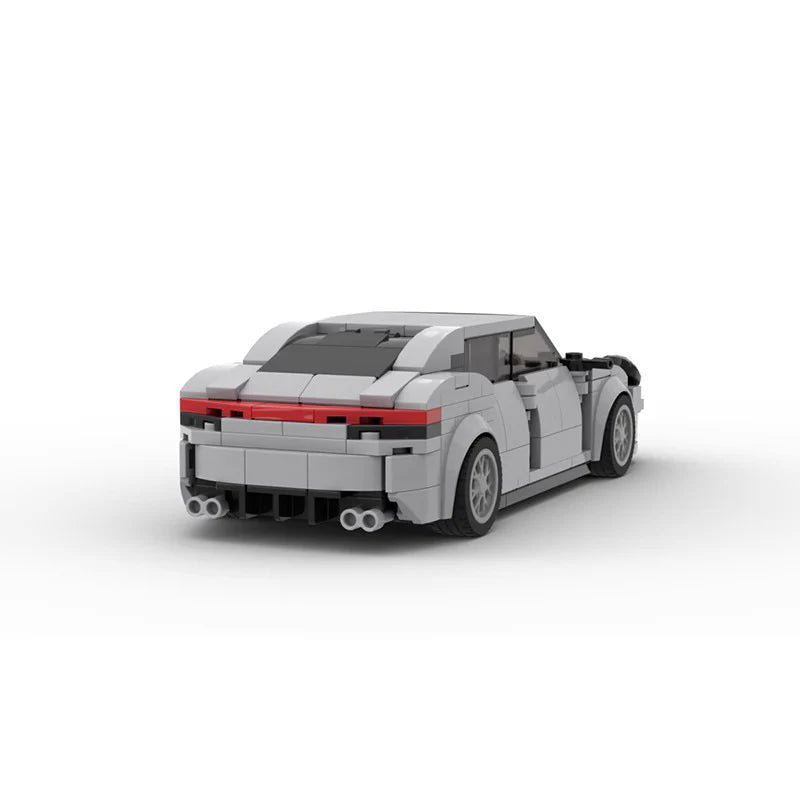 Porsche Panamera Turbo S made from lego building blocks