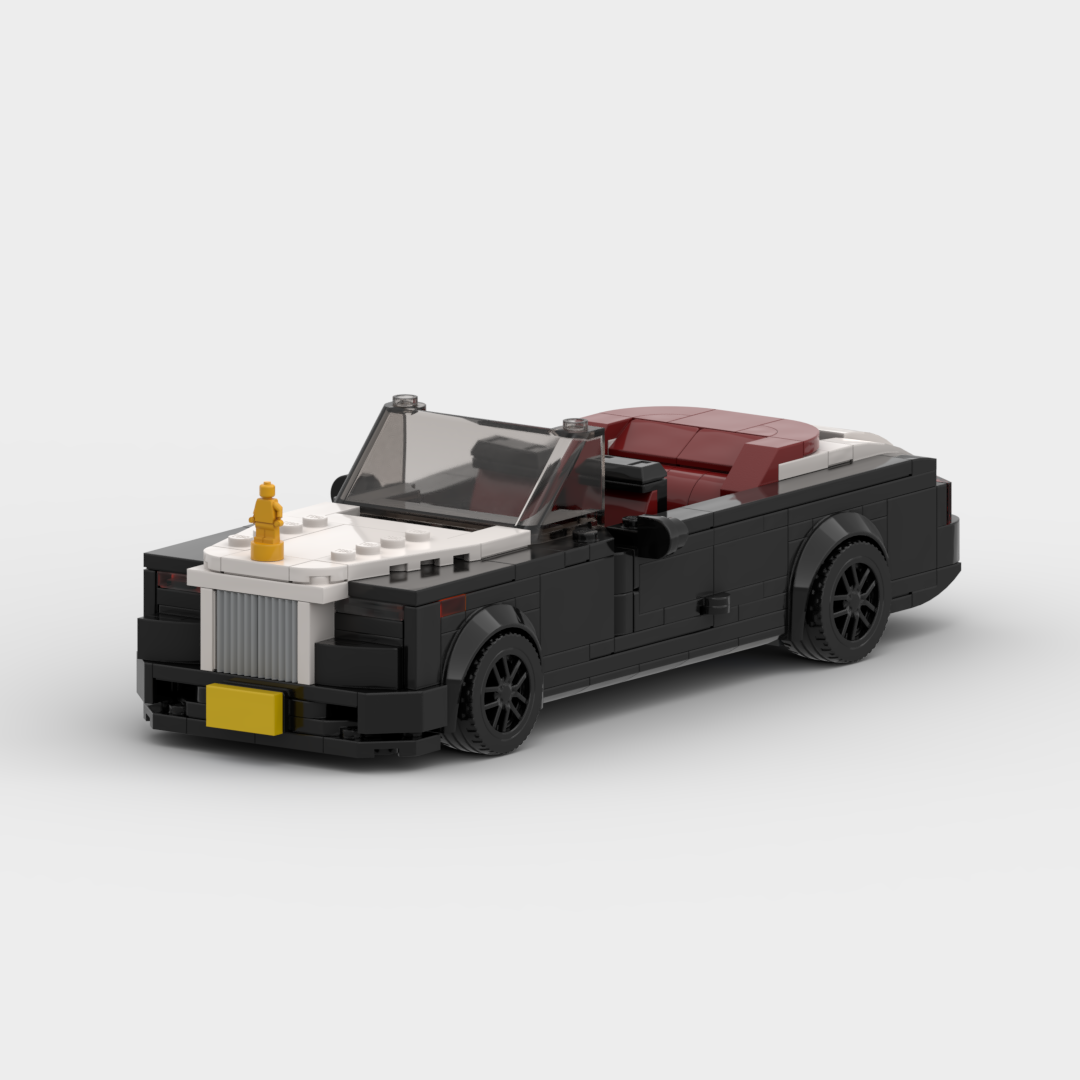 Image of Rolls-Royce Dawn Convertible - Lego Building Blocks by Targa Toys