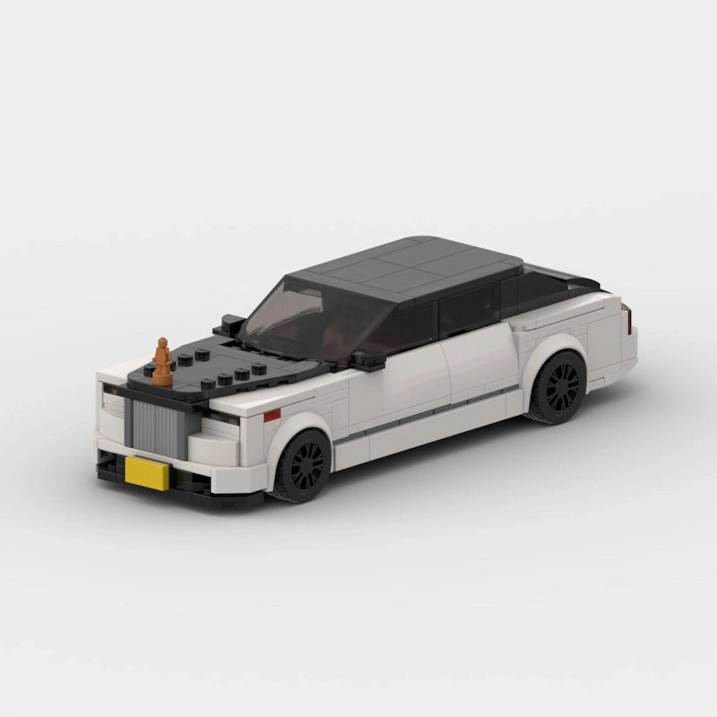 Image of Rolls-Royce Phantom - Lego Building Blocks by Targa Toys