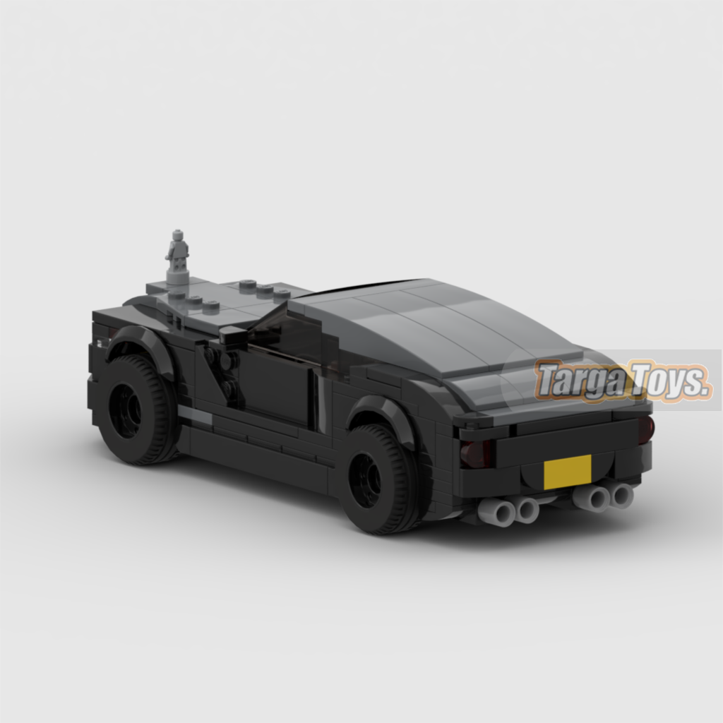 Rolls-Royce Phantom Wraith made from lego building blocks