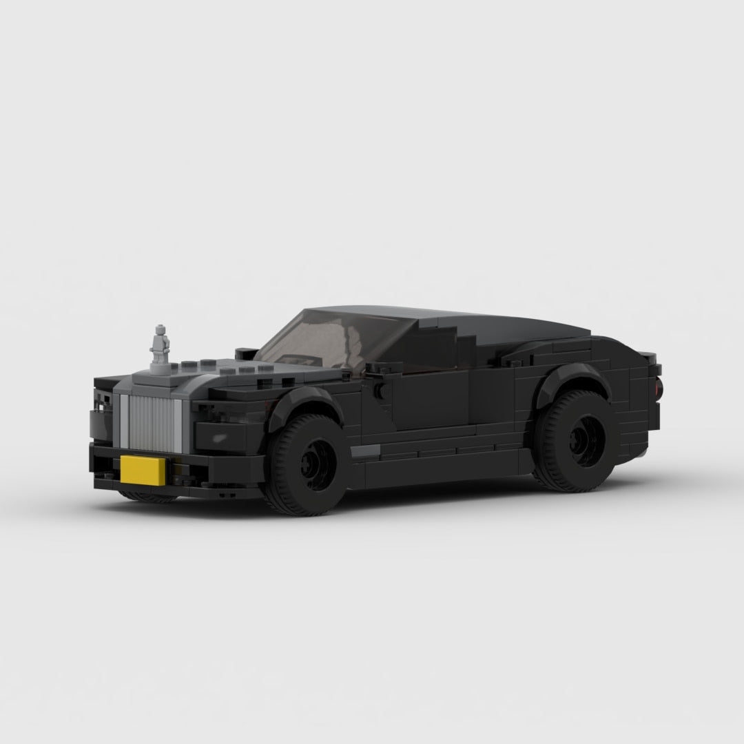 Image of Rolls-Royce Phantom Wraith - Lego Building Blocks by Targa Toys