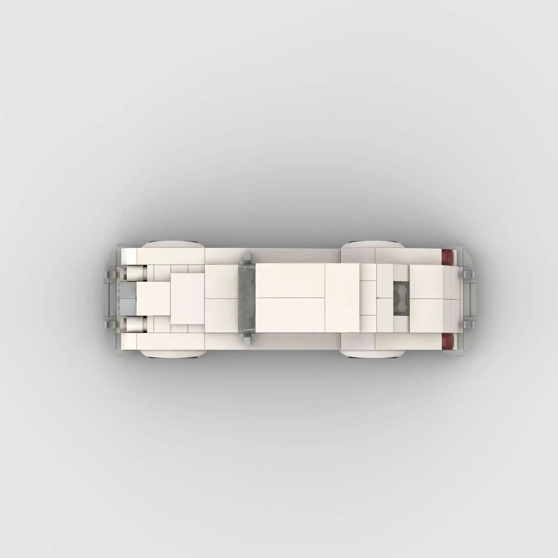 Rolls Royce Silver Cloud made from lego building blocks